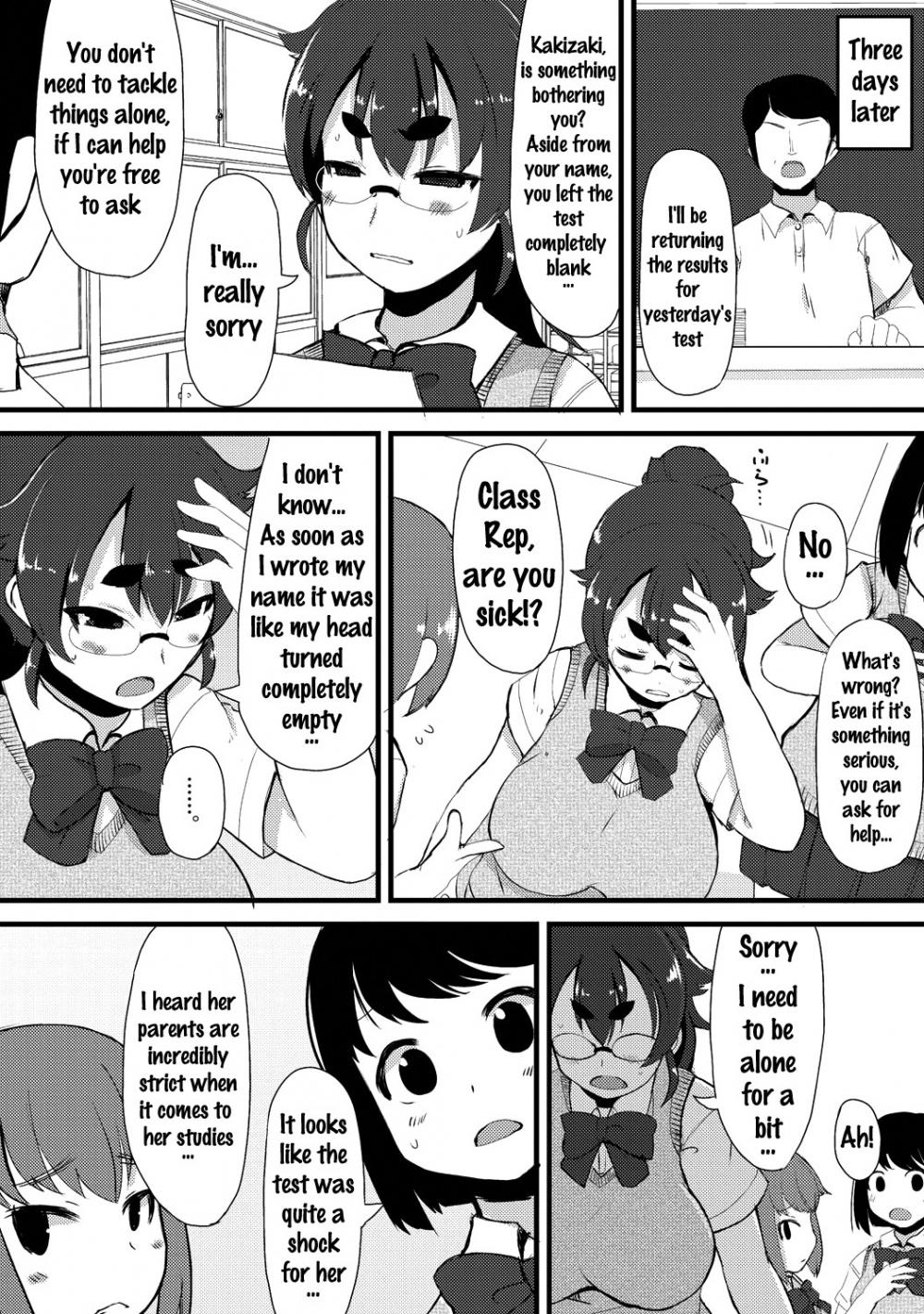 Hentai Manga Comic-A Large Breasted Honor Student Makes The Big Change to Perverted Masochist-Chapter 5-13